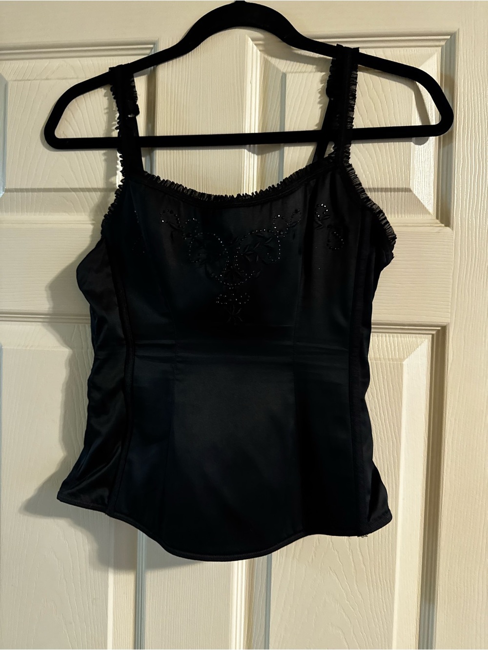 Victoria’s Secret Black Corset Bustier | Women’s Large